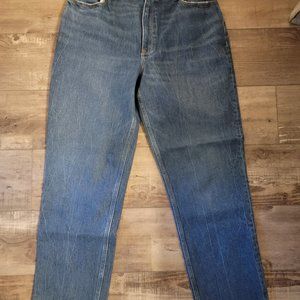 ABERCROMBIE & FITCH 90s Straight Ultra High Jeans \\ 32 (14) Regular